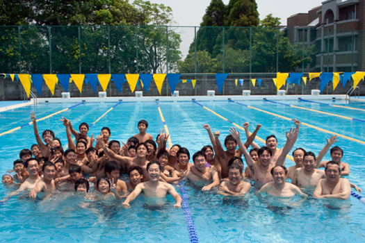 平成23年6月4日甲南中学・高等学校水泳部OB会「南水会」